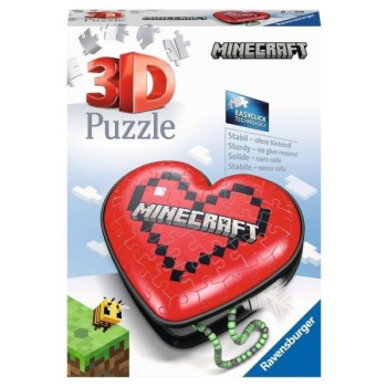 Puzzle 3D 54 Serce Minecraft